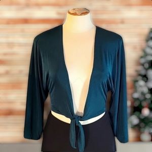 Urban Outfitters Wrap Tie Waist Top